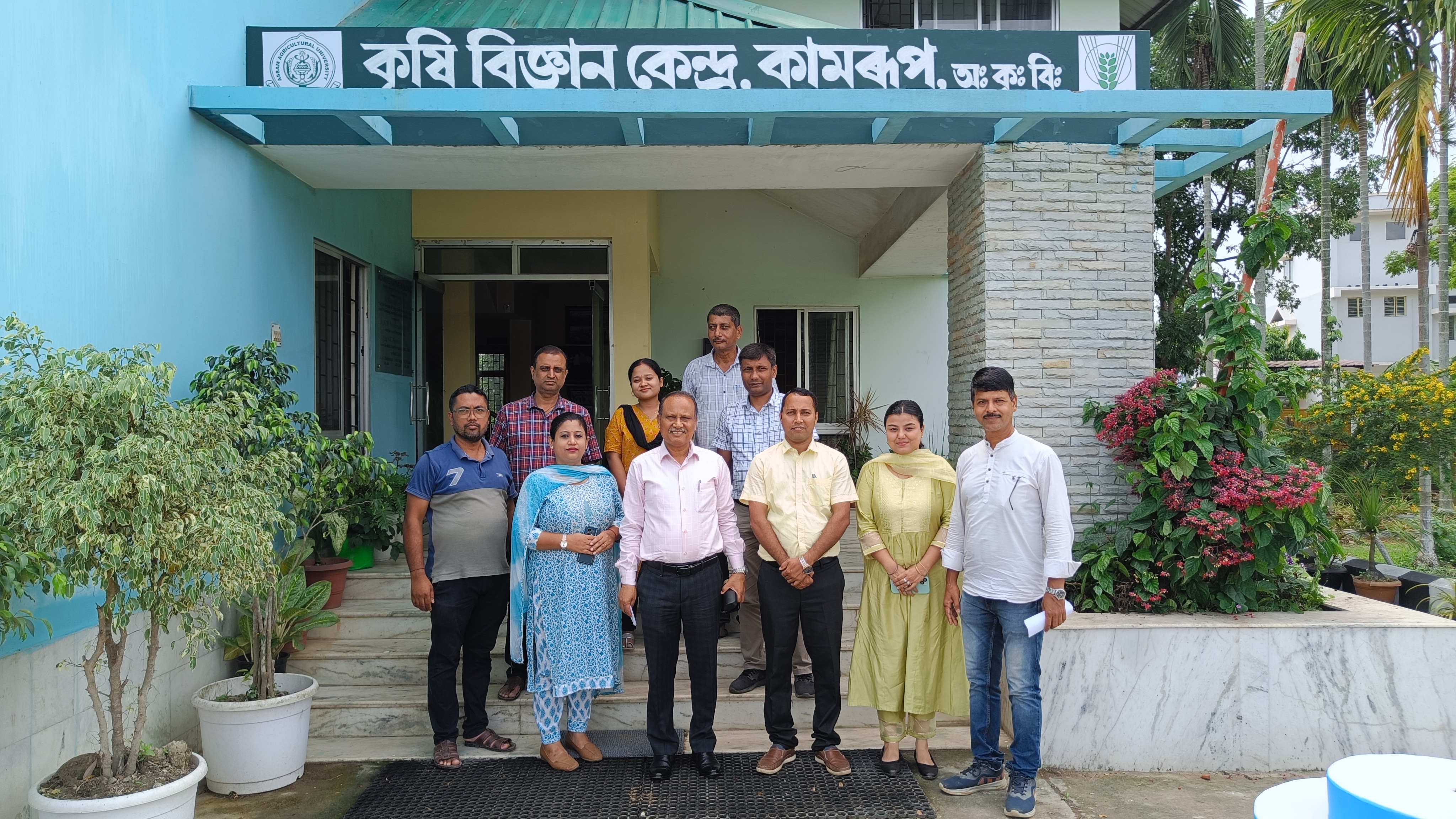 Visit of the Hon'ble VC, AAU